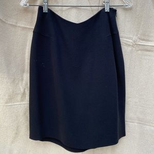 Giorgio Armani Black Suit Skirt
